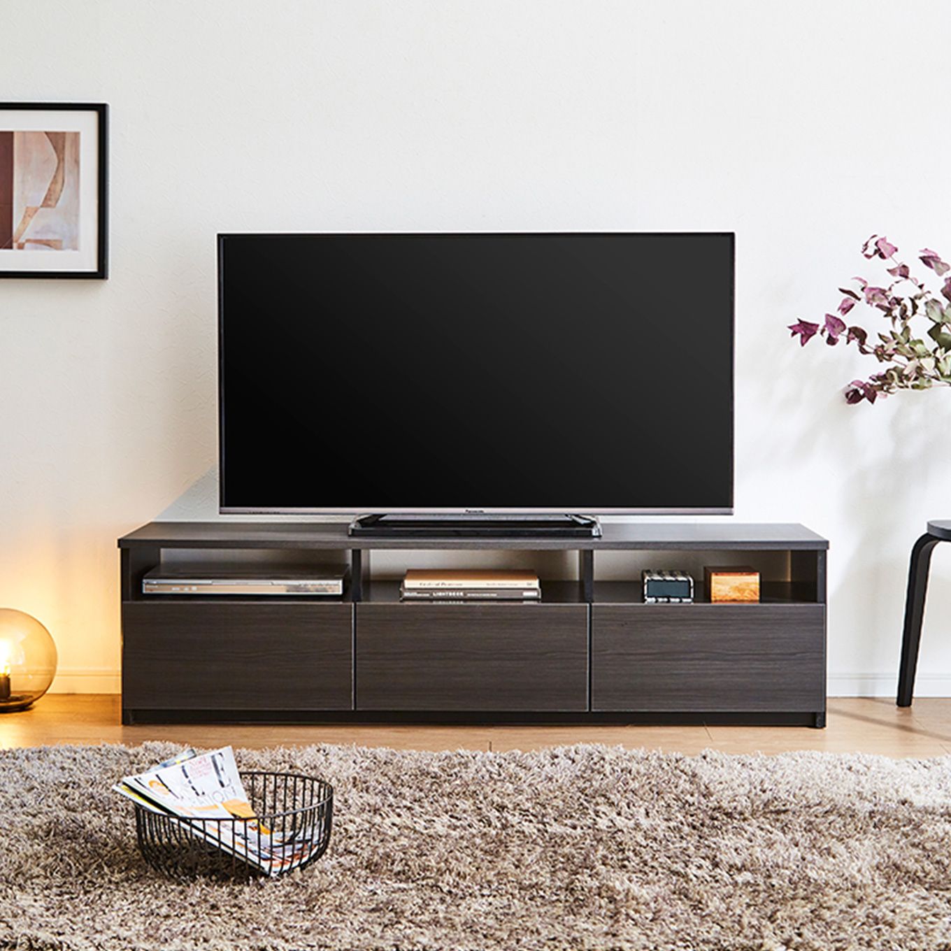 グリーン住宅ポイント木目調 幅150 テレビボード(設置・組立て付き)イメージ