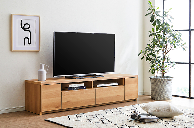 お部屋に合わせやすい
飽きの来ないシンプルなデザイン