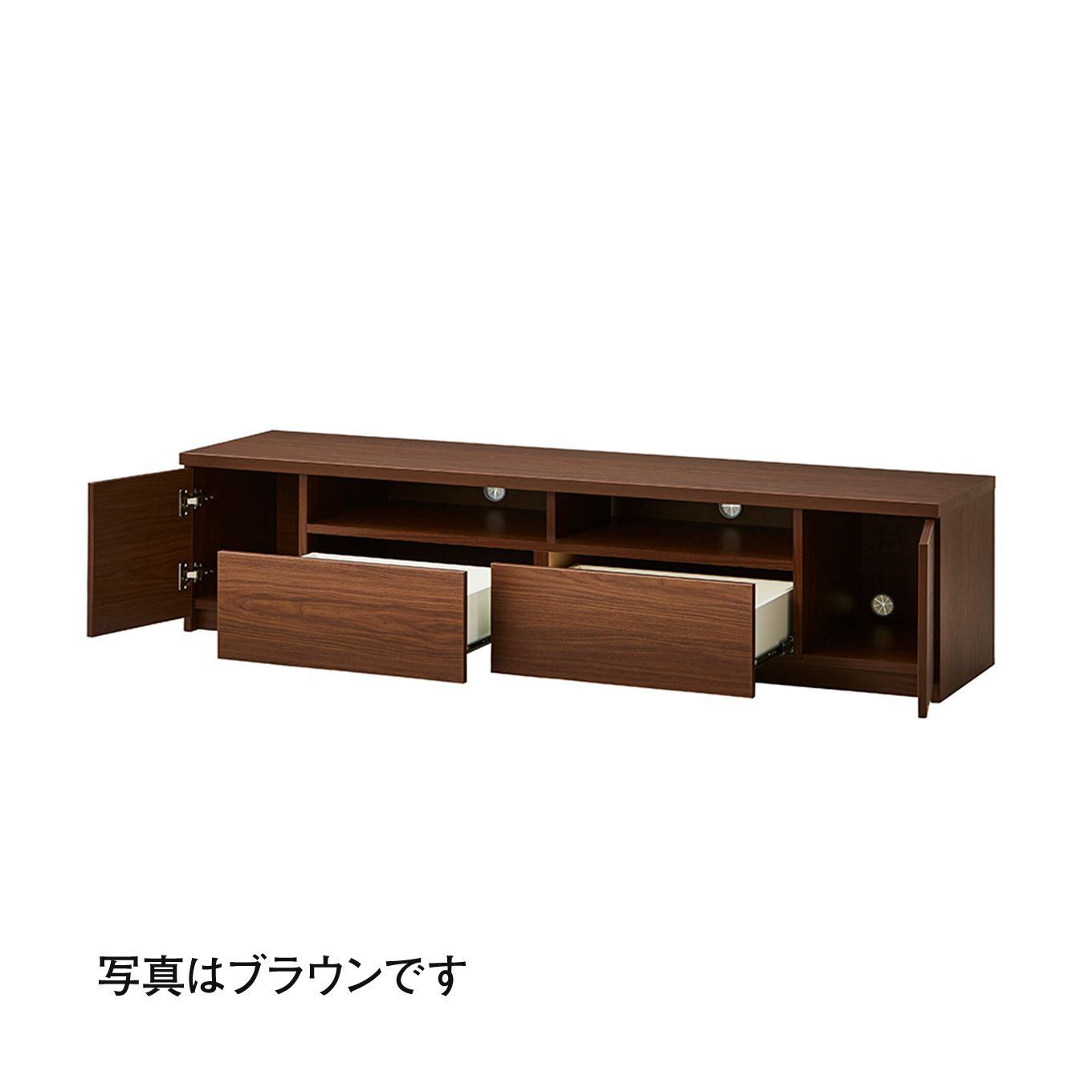 グリーン住宅ポイントシンプルなデザイン 幅180 テレビボード(設置・組立て付き)イメージ