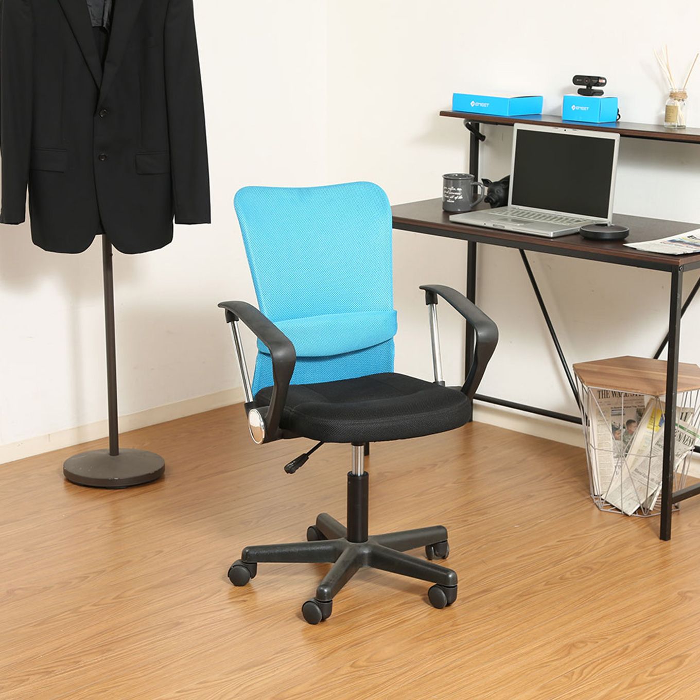 グリーン住宅ポイントメッシュバックチェア オフィスチェアイメージ