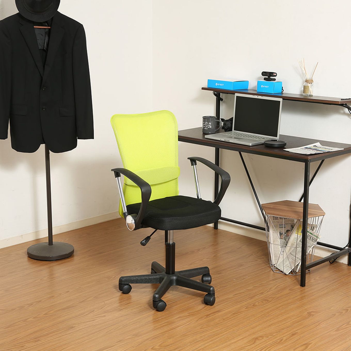 グリーン住宅ポイントメッシュバックチェア オフィスチェアイメージ