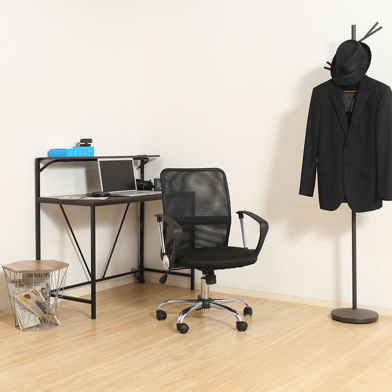 グリーン住宅ポイント座面ワイド メッシュバックチェア オフィスチェアイメージ