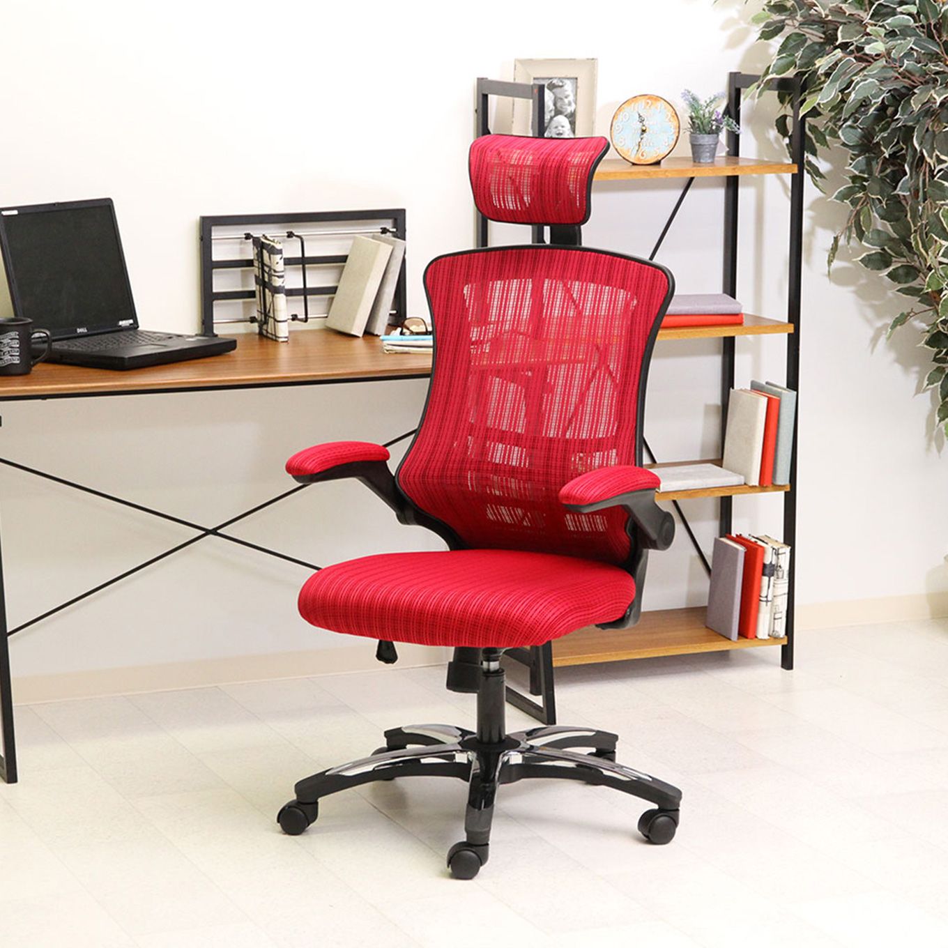 グリーン住宅ポイントヘッド付き オフィスチェアイメージ