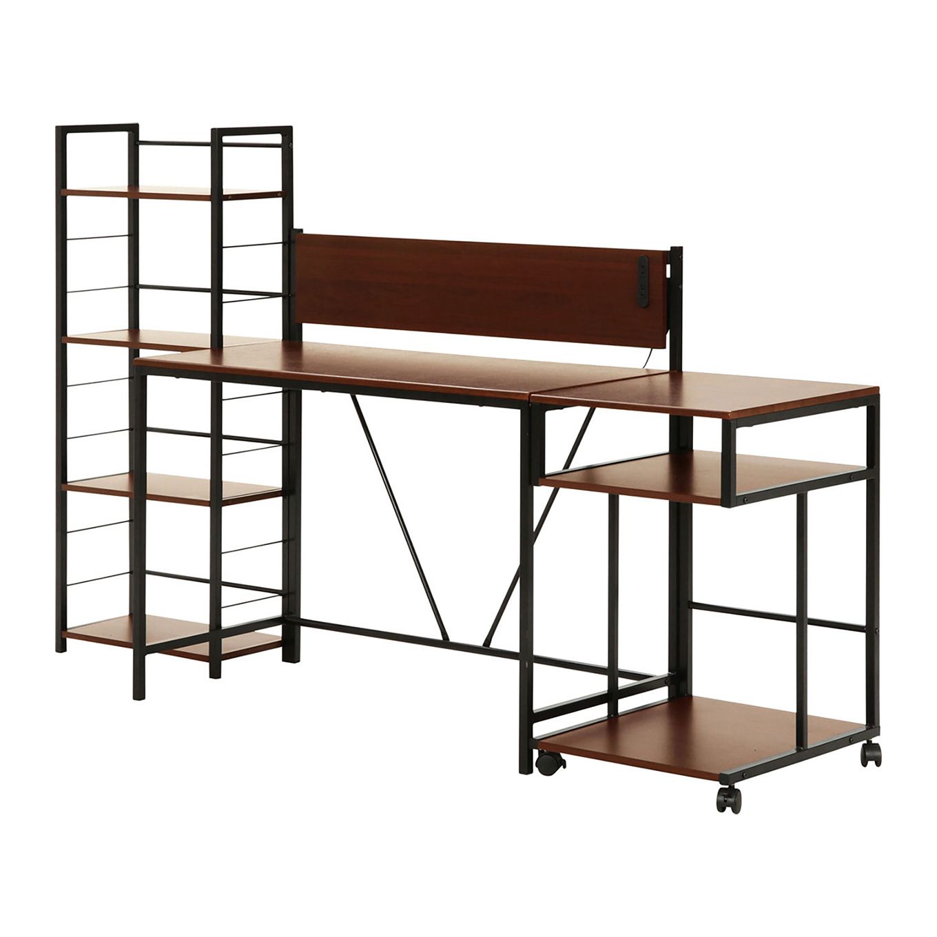 グリーン住宅ポイントワーキングデスク コンセント付きイメージ