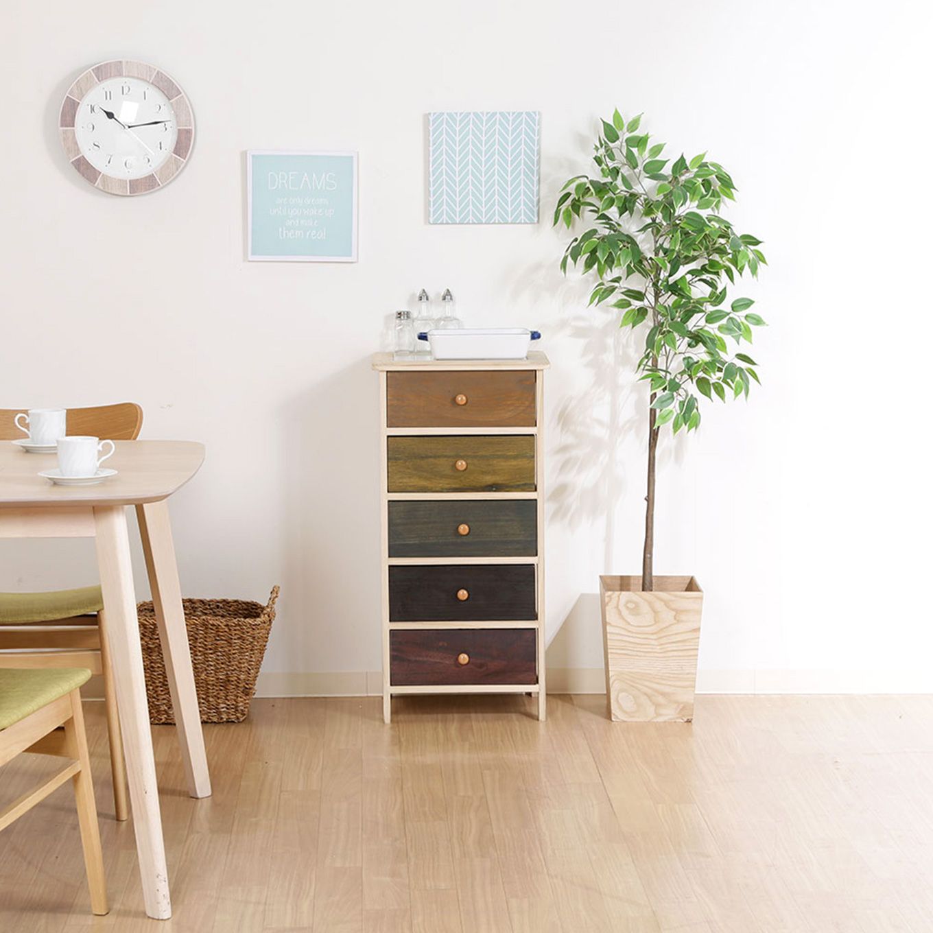 グリーン住宅ポイントマルチカラフル 5段ボックスイメージ