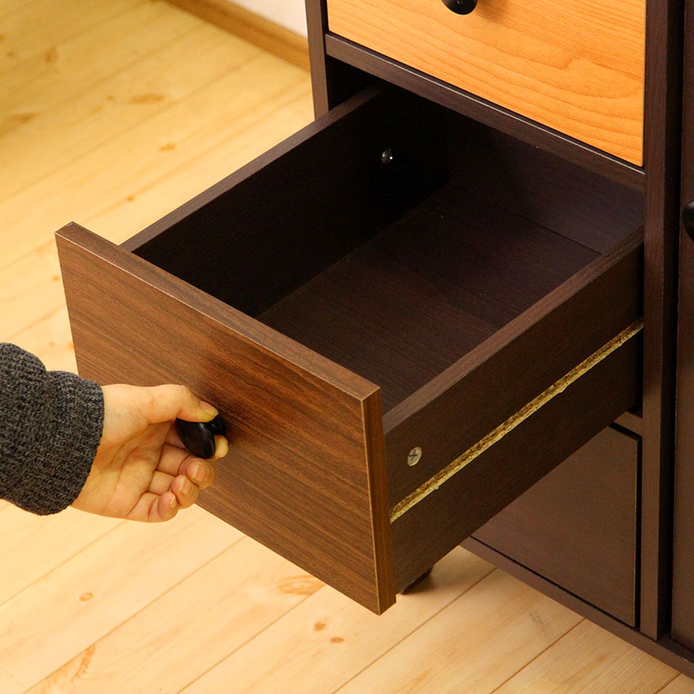 グリーン住宅ポイントウッドグラデーション キャビネットイメージ