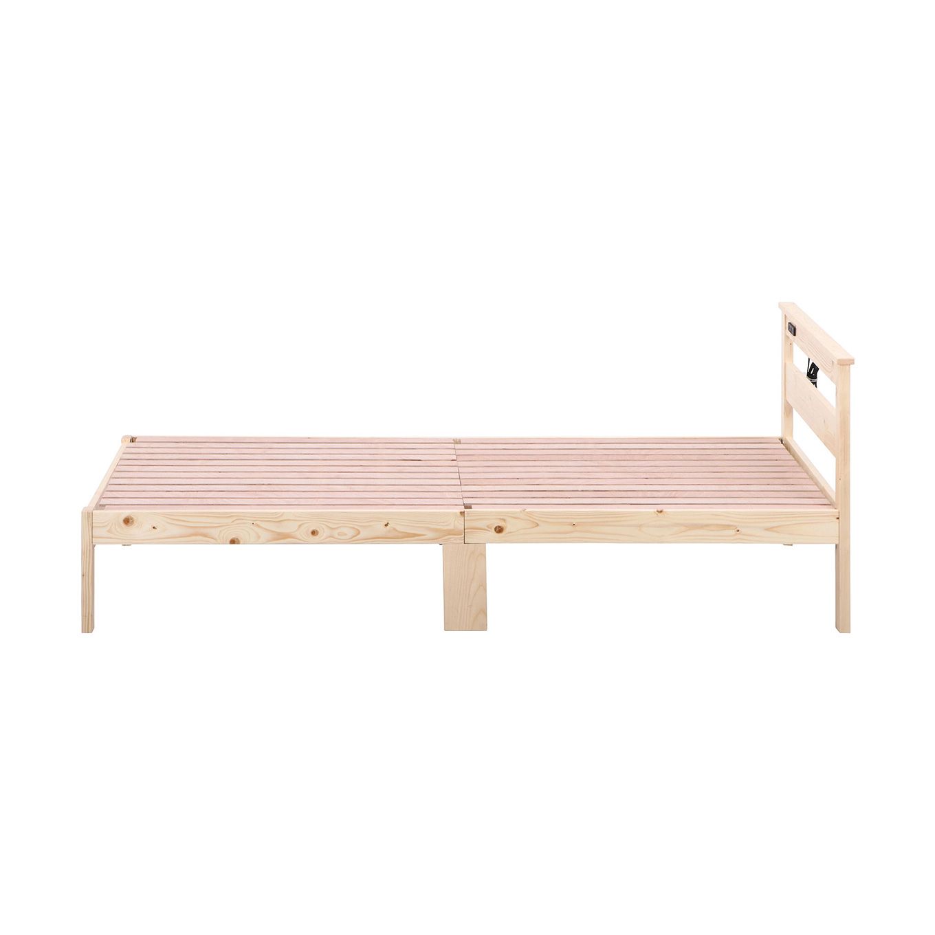 グリーン住宅ポイントパイン材木製ベッドイメージ