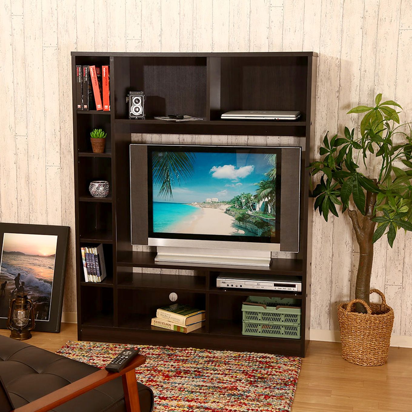 グリーン住宅ポイント壁面ユニットテレビ台イメージ