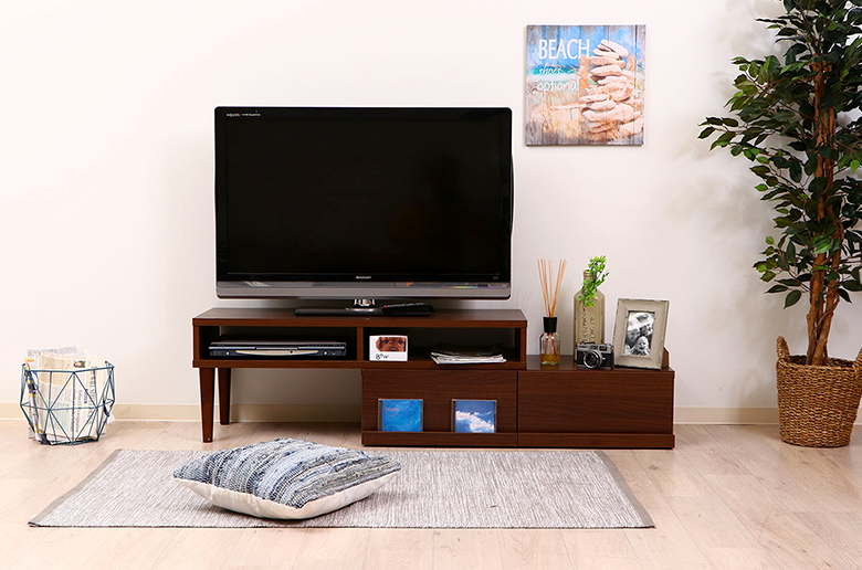 伸縮自在・左右入れ替え可・角度自由で
好きなレイアウトを楽しめる!