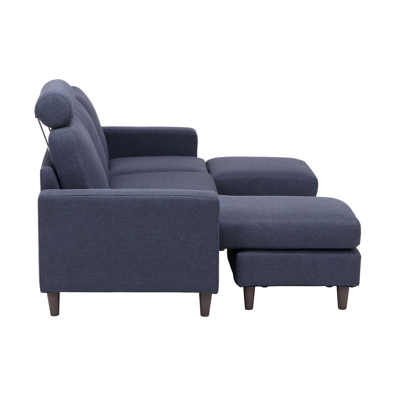 グリーン住宅ポイントヘッドレスト付 カウチソファイメージ