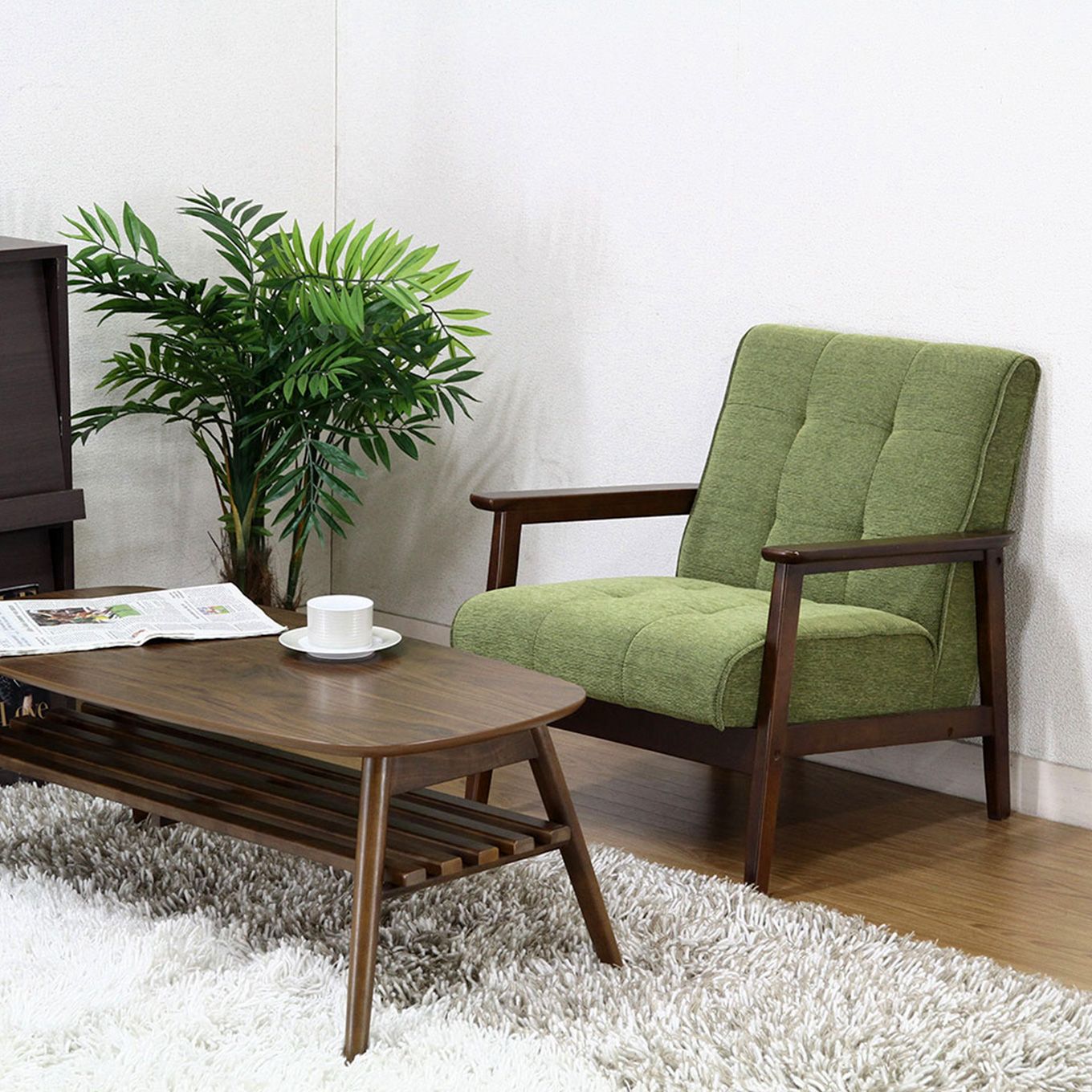 グリーン住宅ポイントファブリックソファー 1Pイメージ