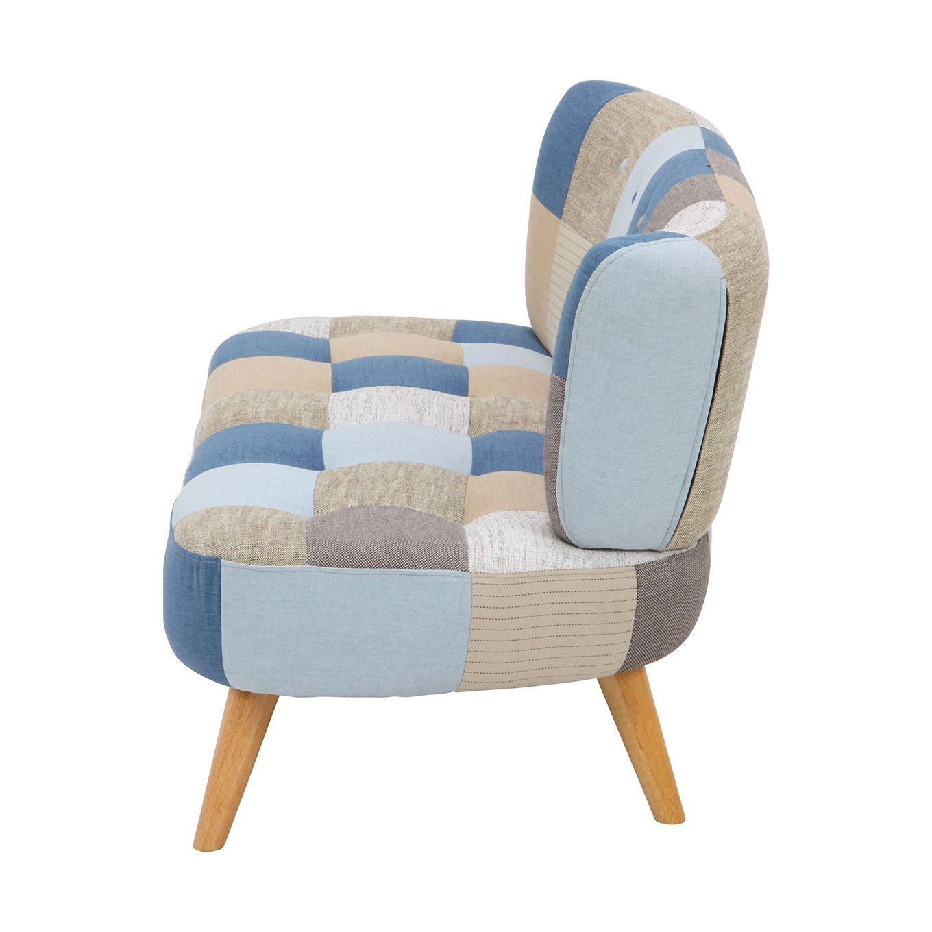 グリーン住宅ポイントパッチワークブルー ソファイメージ