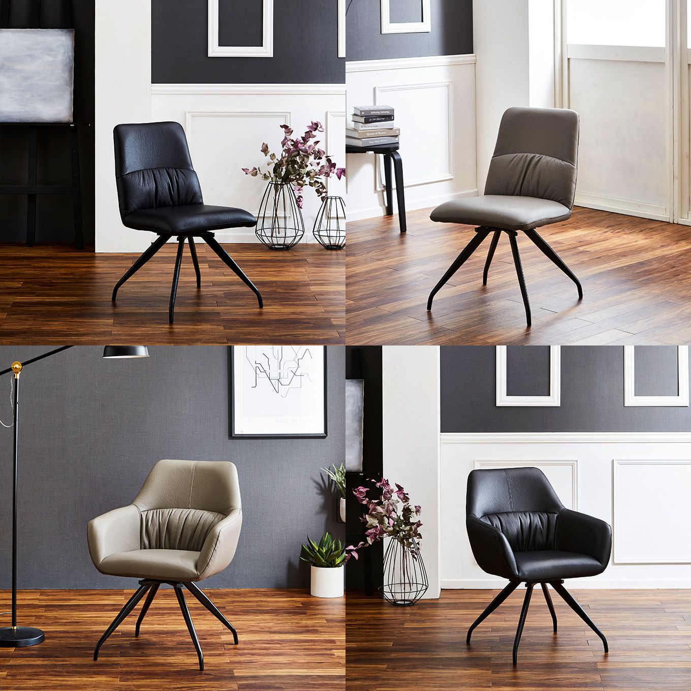 グリーン住宅ポイント耐久性 耐熱性 セラミック ダイニング5点セット 幅180(設置・組立て付き)イメージ