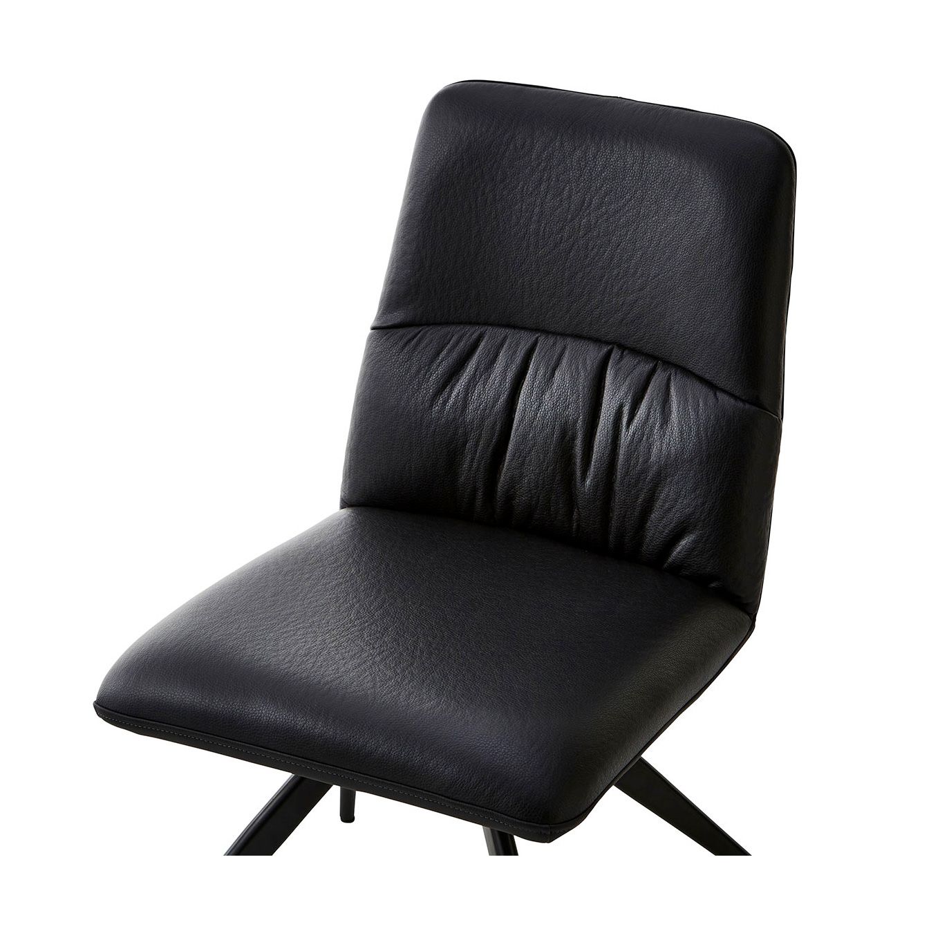 グリーン住宅ポイント肘無し 回転式 チェア PUレザー(設置・組立て付き)イメージ