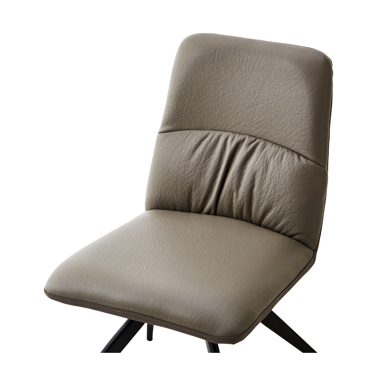 グリーン住宅ポイント肘無し 回転式 チェア PUレザー(設置・組立て付き)イメージ