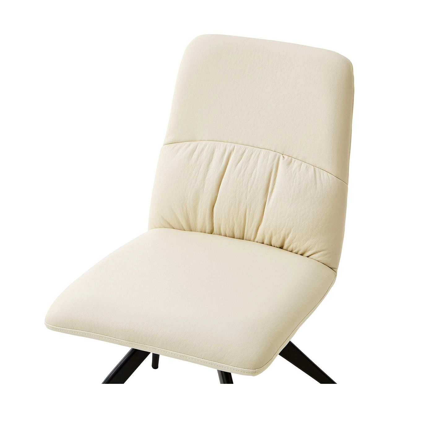 グリーン住宅ポイント肘無し 回転式 チェア PUレザー(設置・組立て付き)イメージ