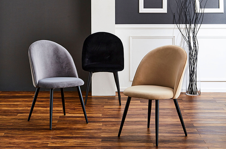 シャープでスタイリッシュなデザインが魅力
包み込まれるような優しい座り心地