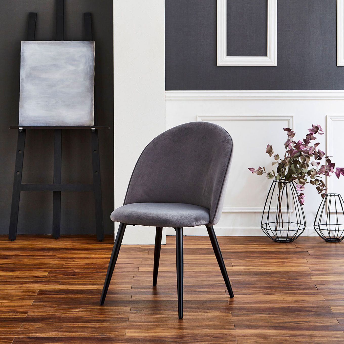 グリーン住宅ポイント快適な座り心地 モダン ダイニングチェア(設置・組立て付き)イメージ