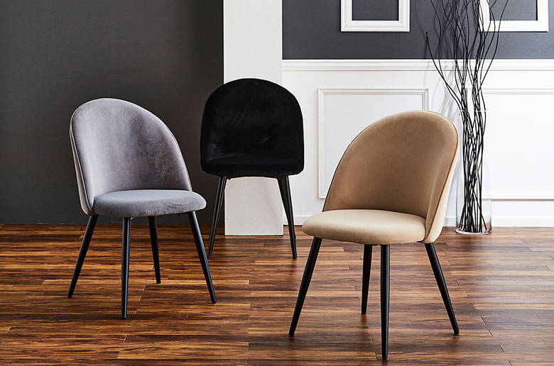 シャープでスタイリッシュなデザインが魅力
包み込まれるような優しい座り心地