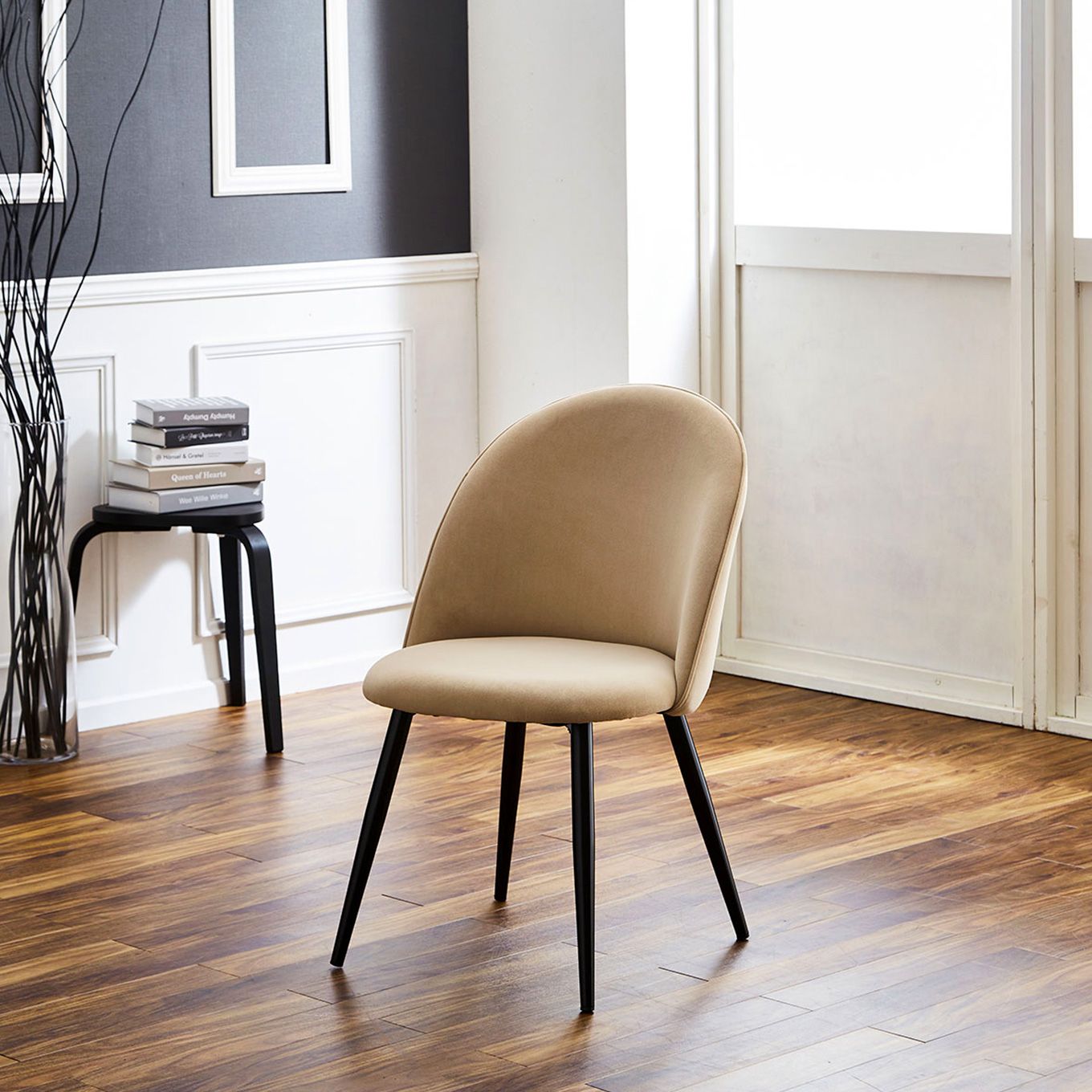 グリーン住宅ポイント快適な座り心地 モダン ダイニングチェア(設置・組立て付き)イメージ