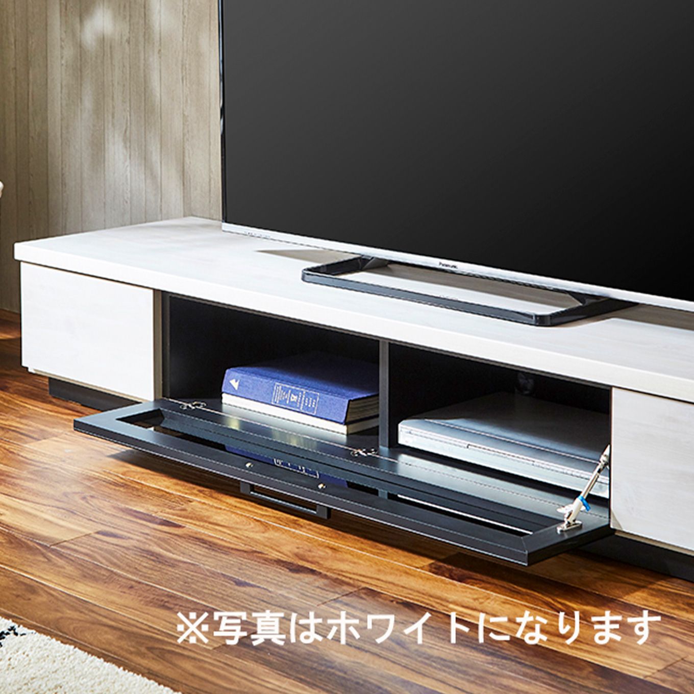 グリーン住宅ポイントテレビボード 180cm ルシール(設置・組立て付き)イメージ