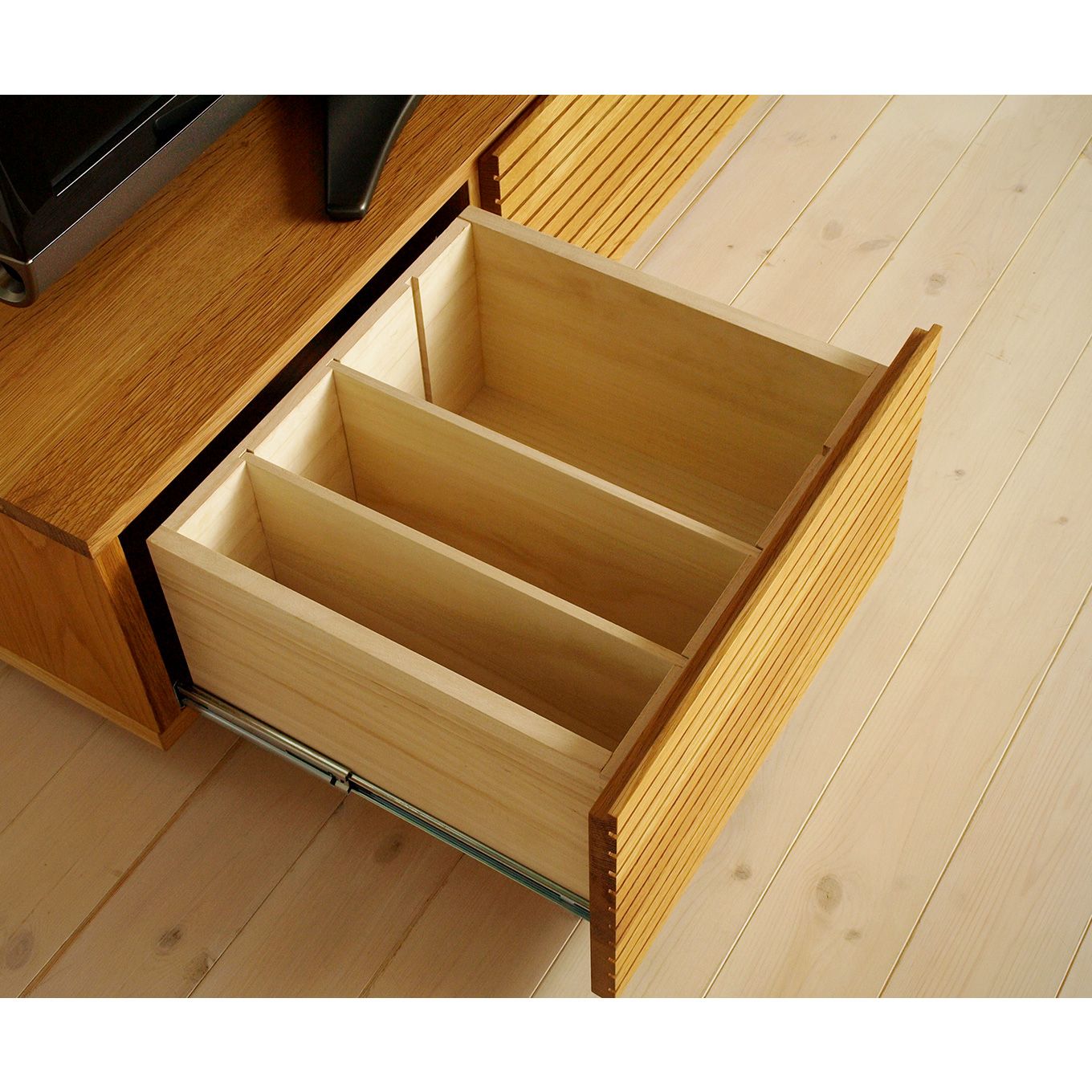 グリーン住宅ポイント無垢材 テレビボード 風雅 ローボード 幅1200(設置付き)イメージ