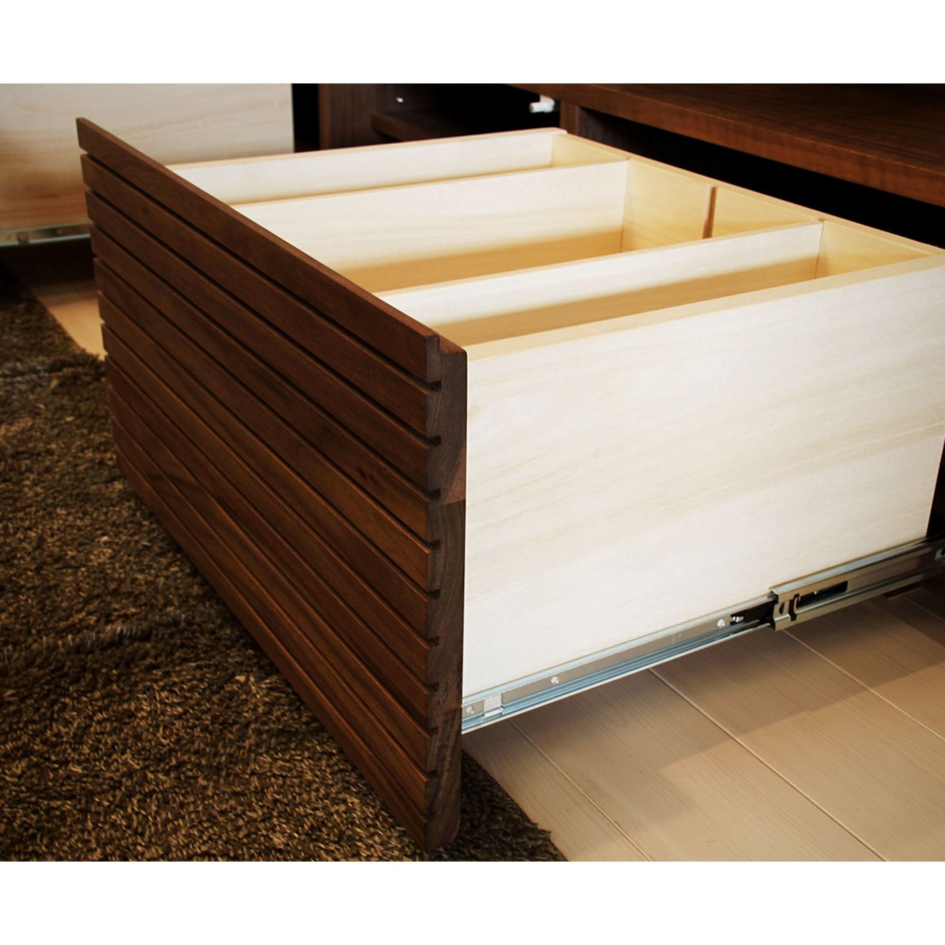 グリーン住宅ポイント無垢材 テレビボード 風雅 ローボード 幅1500(設置付き)イメージ