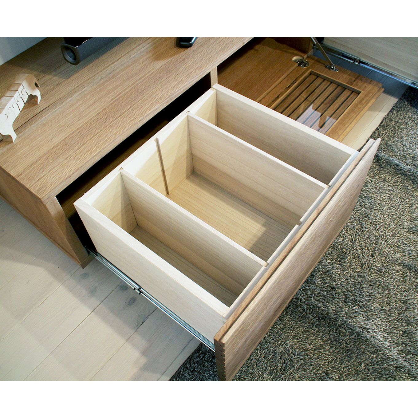 グリーン住宅ポイント無垢材 テレビボード 風雅 ローボード 幅1500(設置付き)イメージ