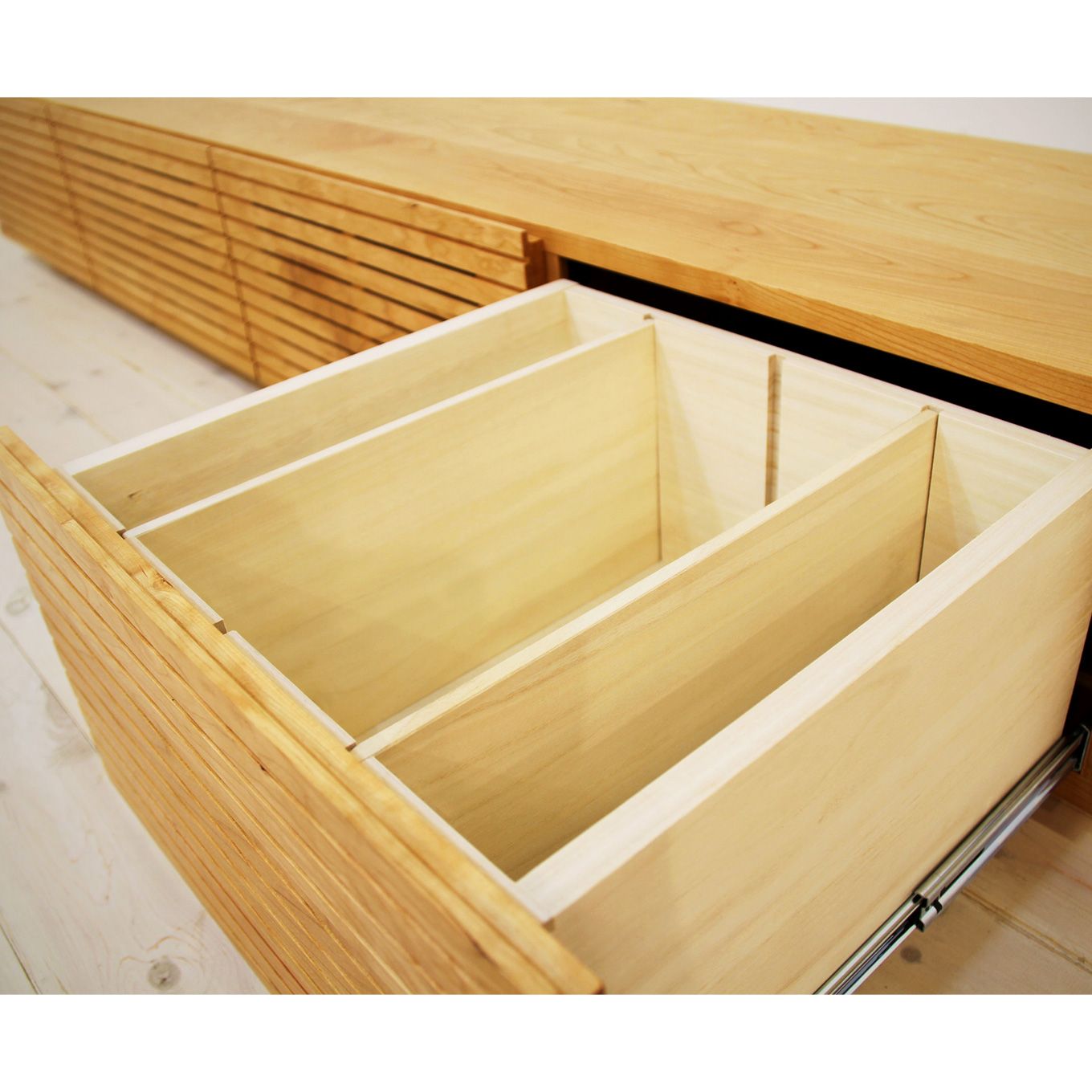 グリーン住宅ポイント無垢材 テレビボード 風雅 ローボード 幅2000(設置付き)イメージ