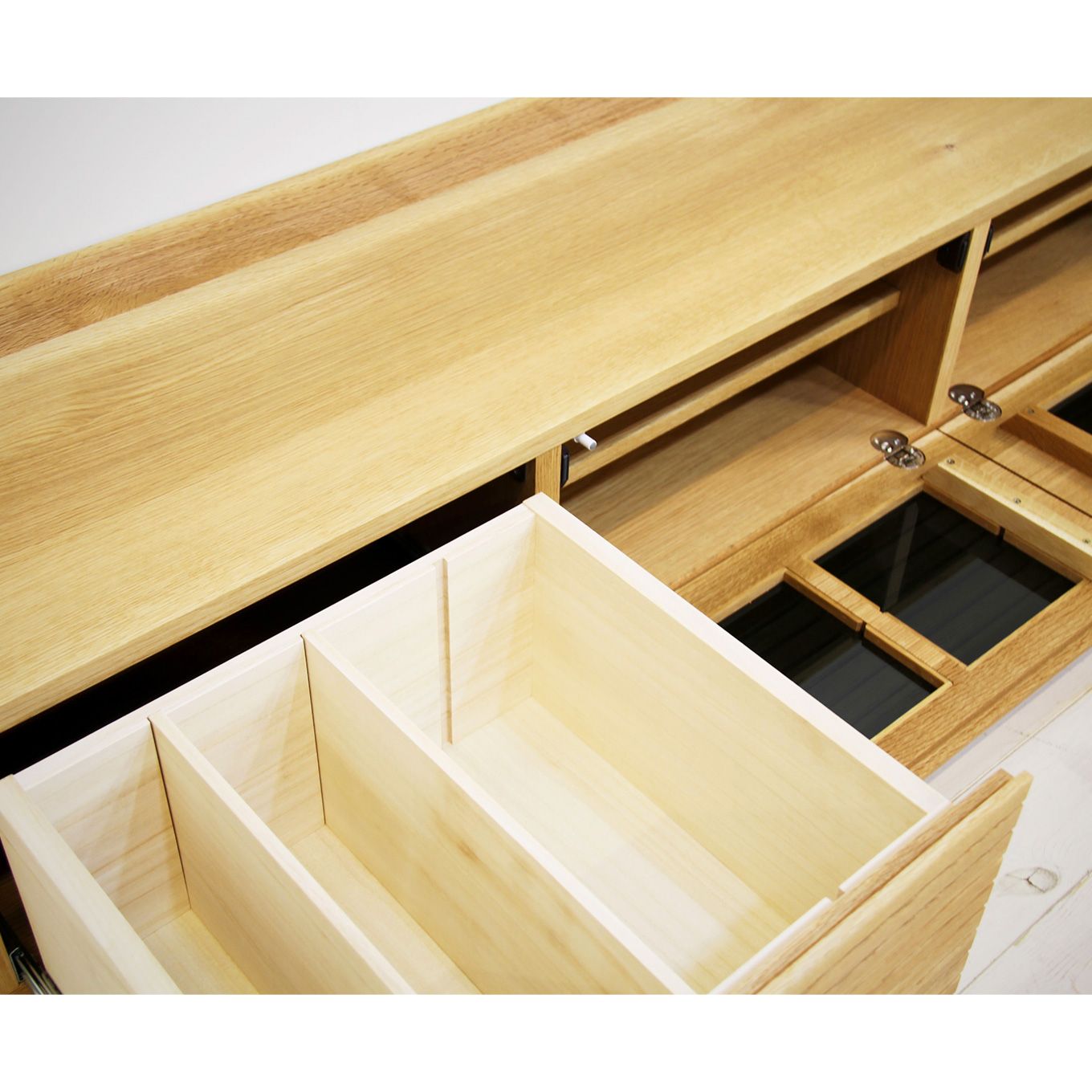 グリーン住宅ポイント無垢材 テレビボード 風雅 ローボード 幅2000(設置付き)イメージ