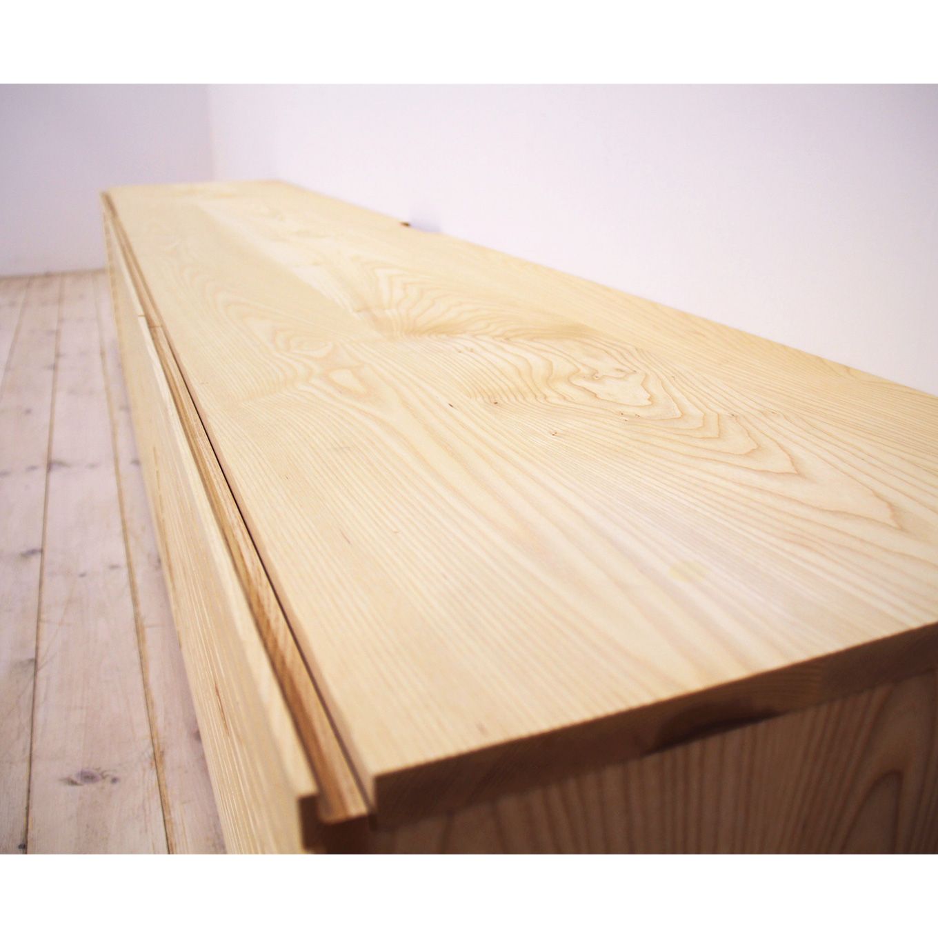 グリーン住宅ポイント無垢材 テレビボード ハイタイプ 風雅 type2 ローボード 幅2200(設置付き)イメージ