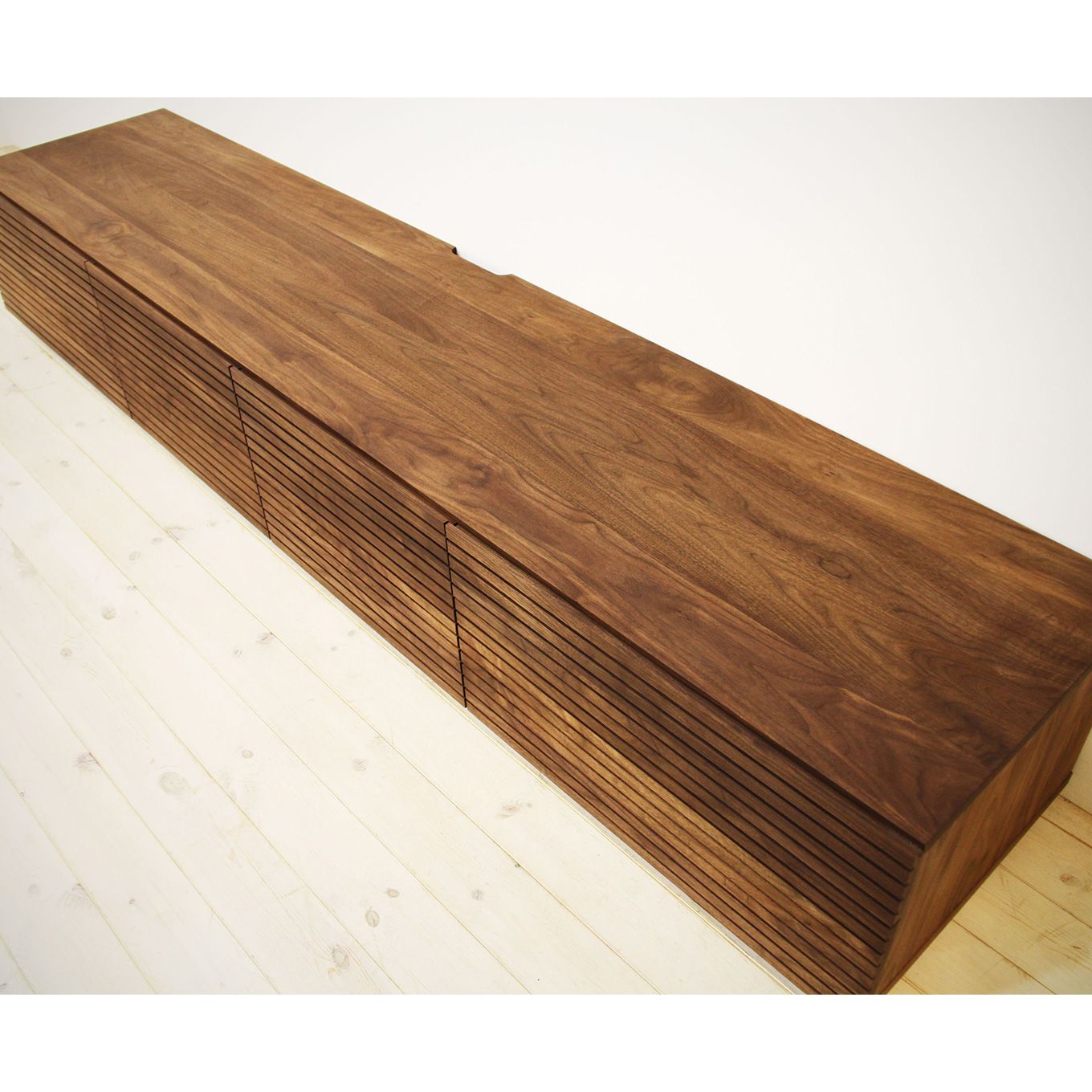 グリーン住宅ポイント無垢材 テレビボード ハイタイプ 風雅 type2 ローボード 幅2400(設置付き)イメージ