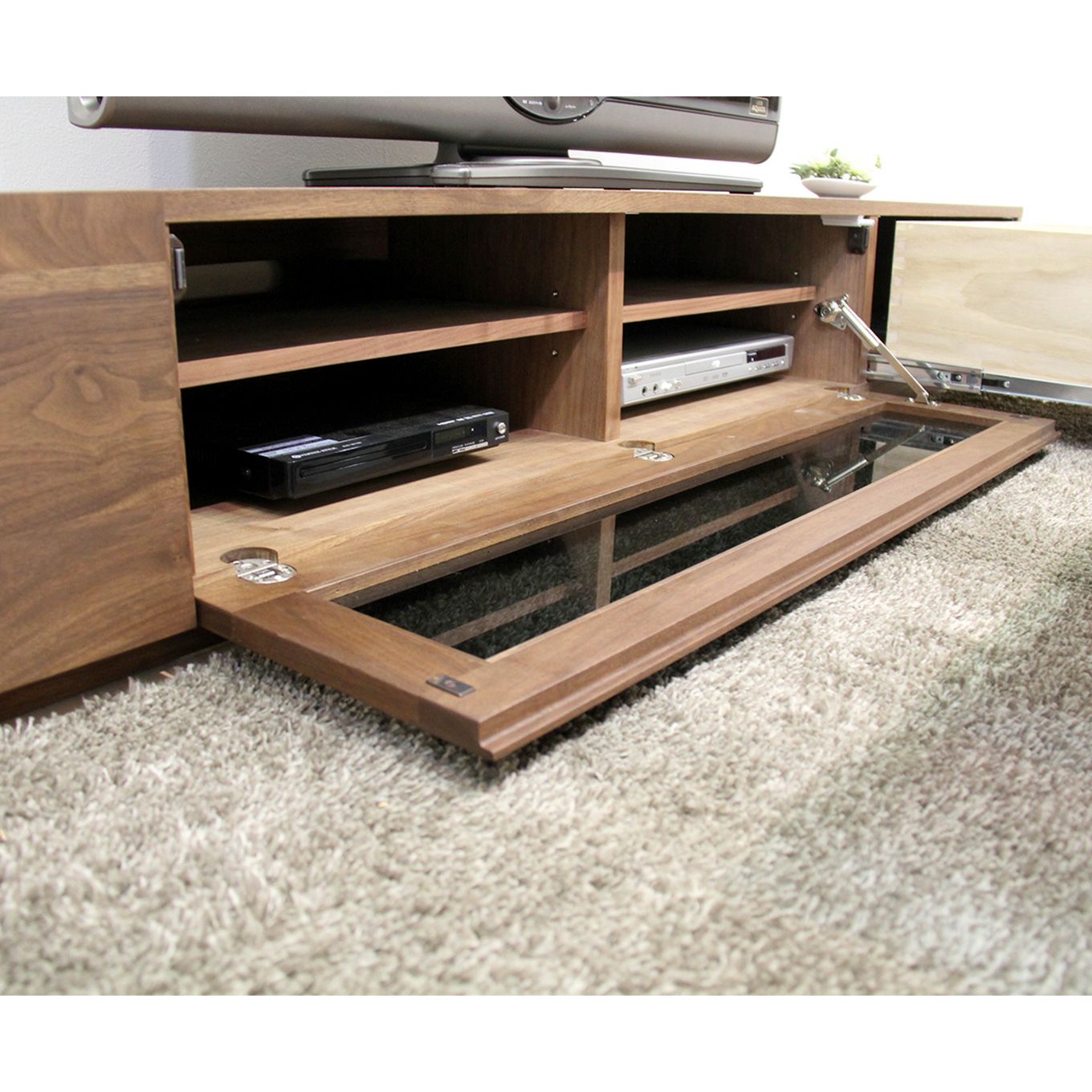 グリーン住宅ポイント無垢材 テレビボード 凛 ローボード 幅2400(設置付き)イメージ