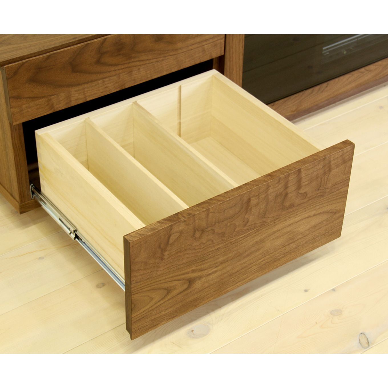 グリーン住宅ポイント無垢材 テレビボード ハイタイプ 凛 type2 ローボード 幅2000(設置付き)イメージ