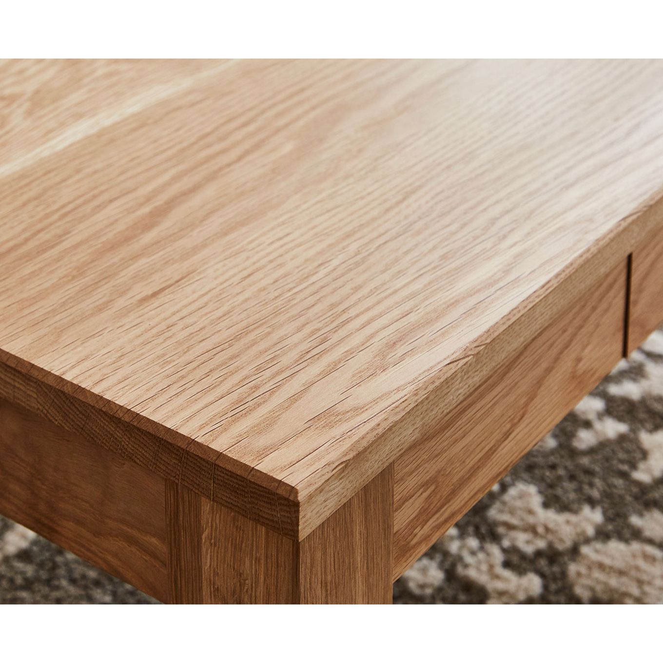 グリーン住宅ポイント無垢材 センターテーブル 凛 ローテーブル 引き出し付 幅1000(設置付き)イメージ