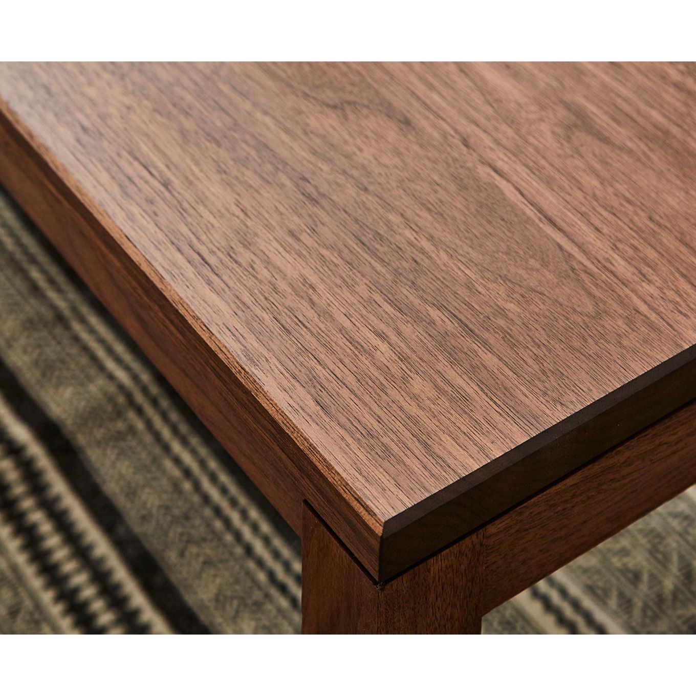 グリーン住宅ポイント無垢材 センターテーブル 凛 四角脚 ローテーブル 幅1000(設置付き)イメージ