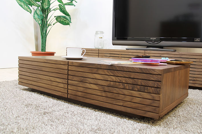 流れ杢が美しい
モダンで高級感あるスタイル