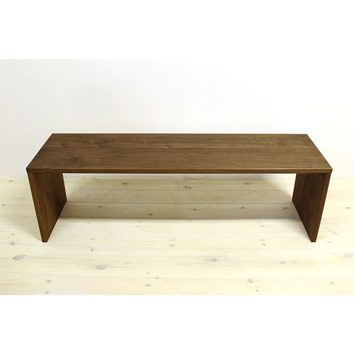 グリーン住宅ポイント無垢材 ベンチ 長イス 凛 type2(設置付き)イメージ