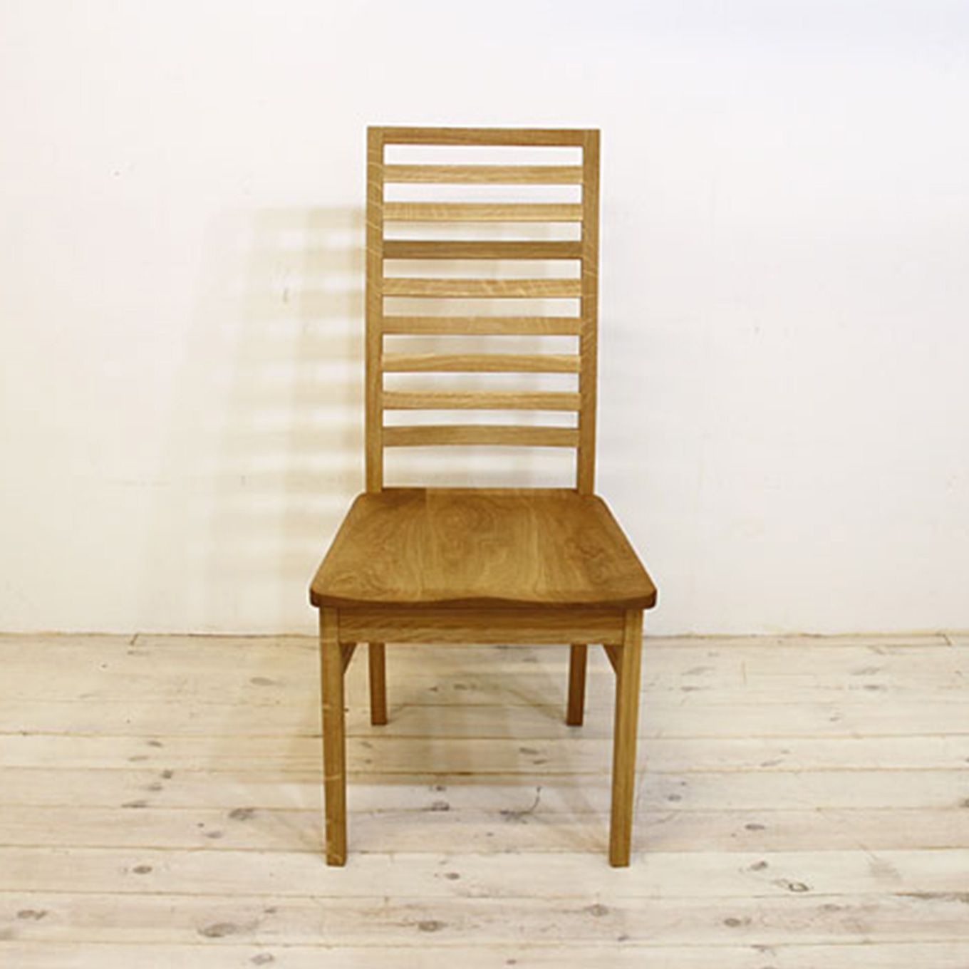 グリーン住宅ポイント無垢材 チェア ダイニングチェア 凛 ハイバック(設置付き)イメージ