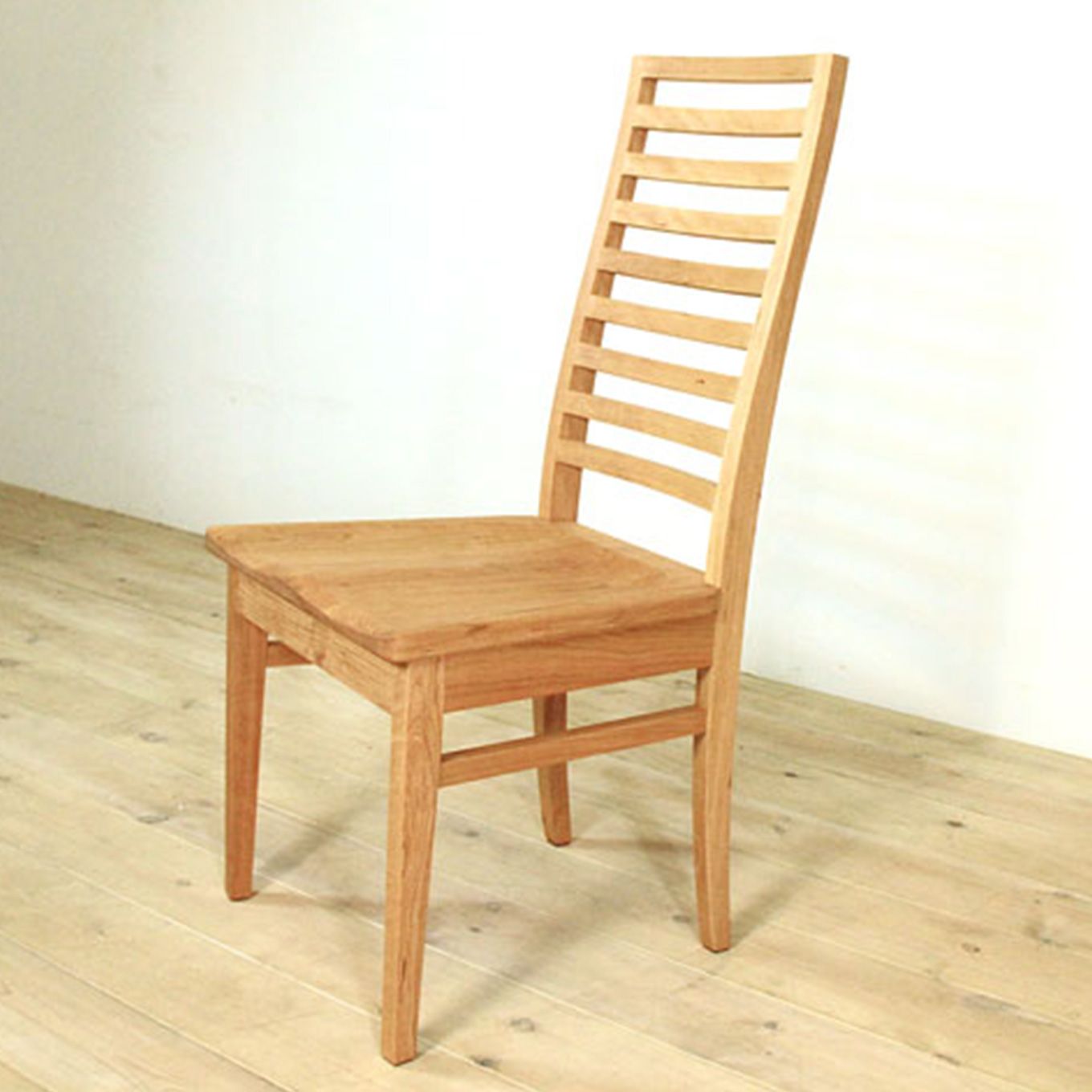 グリーン住宅ポイント無垢材 チェア ダイニングチェア 凛 ハイバック(設置付き)イメージ