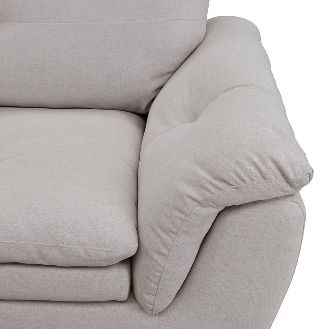 グリーン住宅ポイントふかふかの座り心地 3人掛けソファ 幅216cm(設置/組立て付き)イメージ