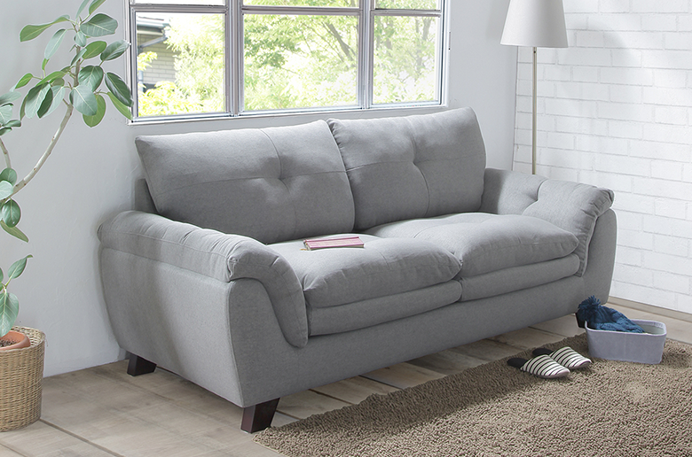 ふかふかの掛け心地
座面が広いのでお尻をしっかりと支えてくれる