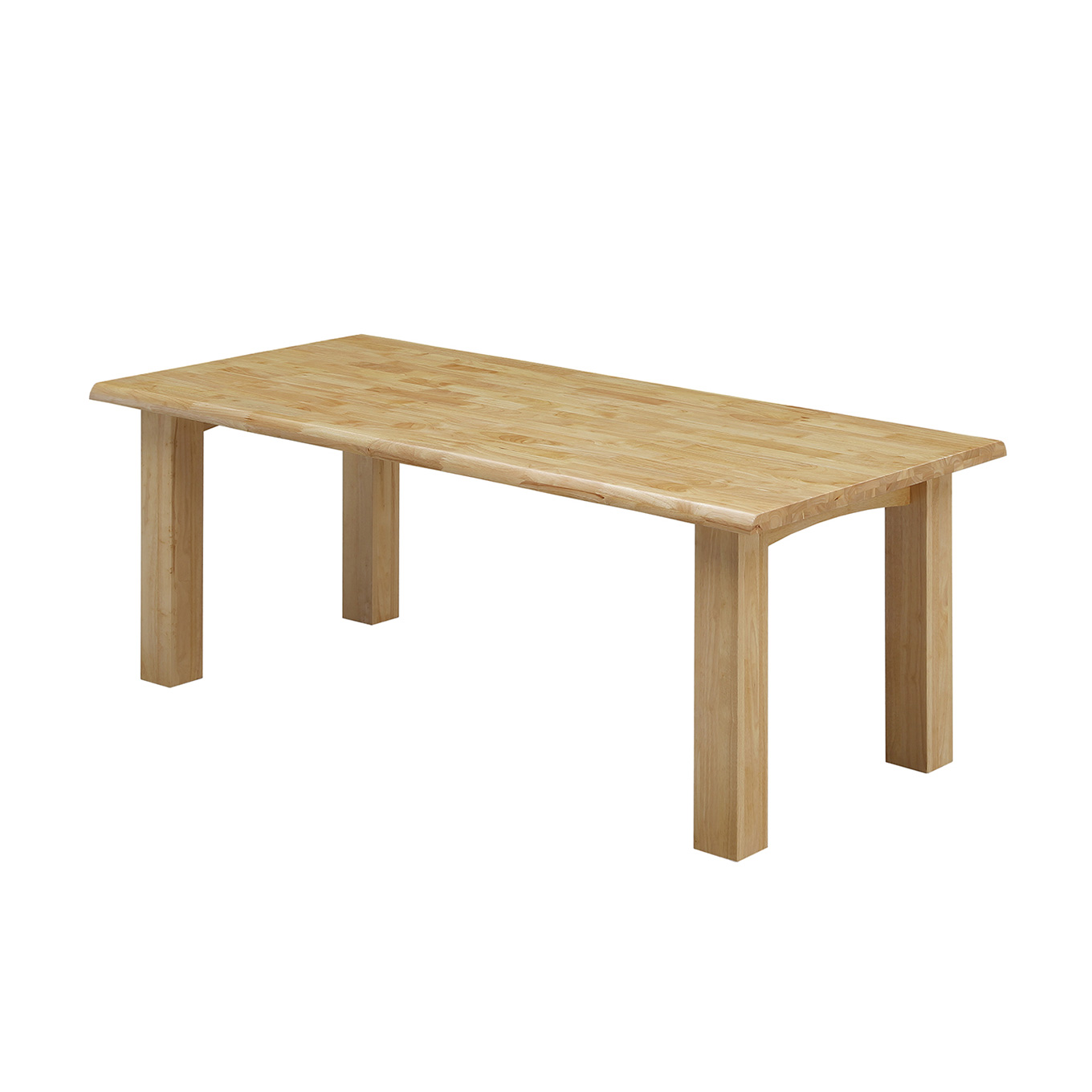 グリーン住宅ポイントラバーウッド無垢材 幅180cm ダイニング5点セット(設置/組立て付き)イメージ