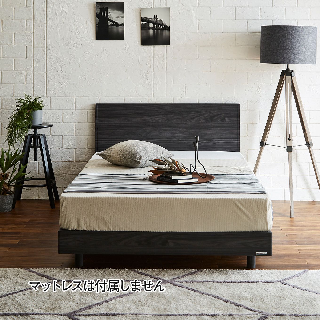 グリーン住宅ポイントセミダブル ベッドフレーム レッグタイプ(設置・組立て付き)イメージ