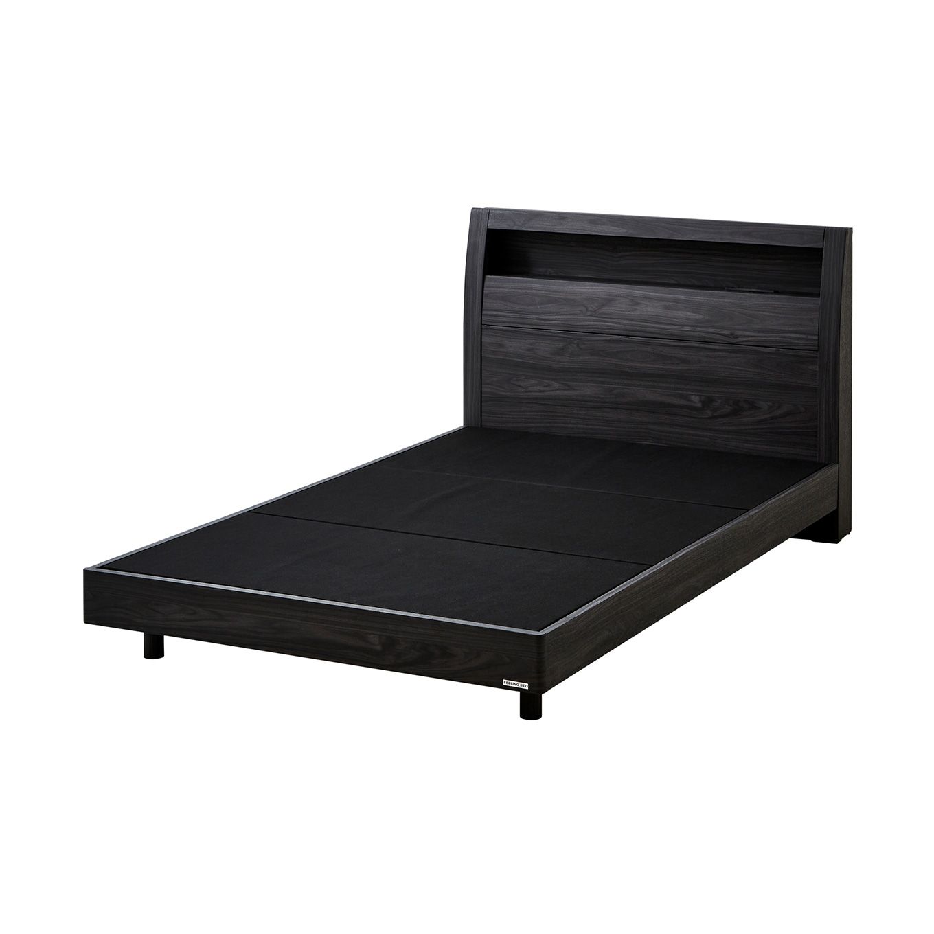 グリーン住宅ポイントセミダブル 棚付きベッド・マットレスセット レッグタイプ(設置・組立て付き)イメージ