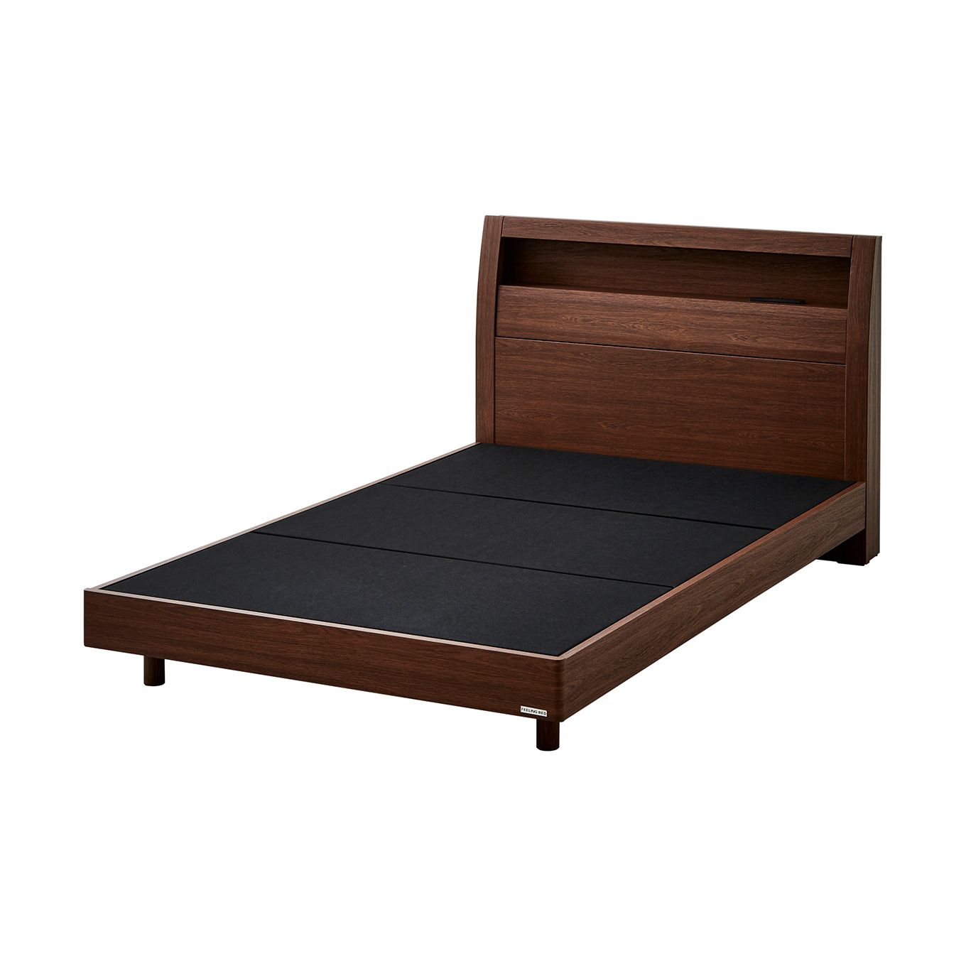 グリーン住宅ポイントセミダブル 棚付きベッド・マットレスセット レッグタイプ(設置・組立て付き)イメージ