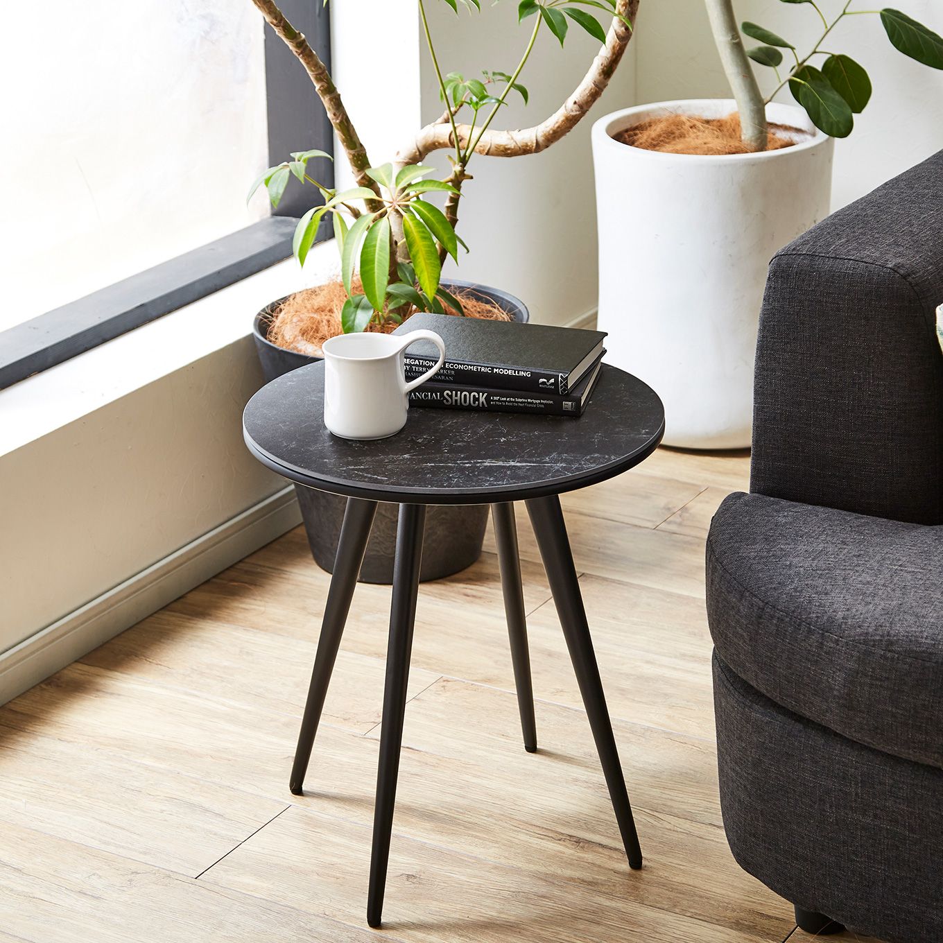 グリーン住宅ポイント耐久性 耐熱性 セラミック サイドテーブルイメージ