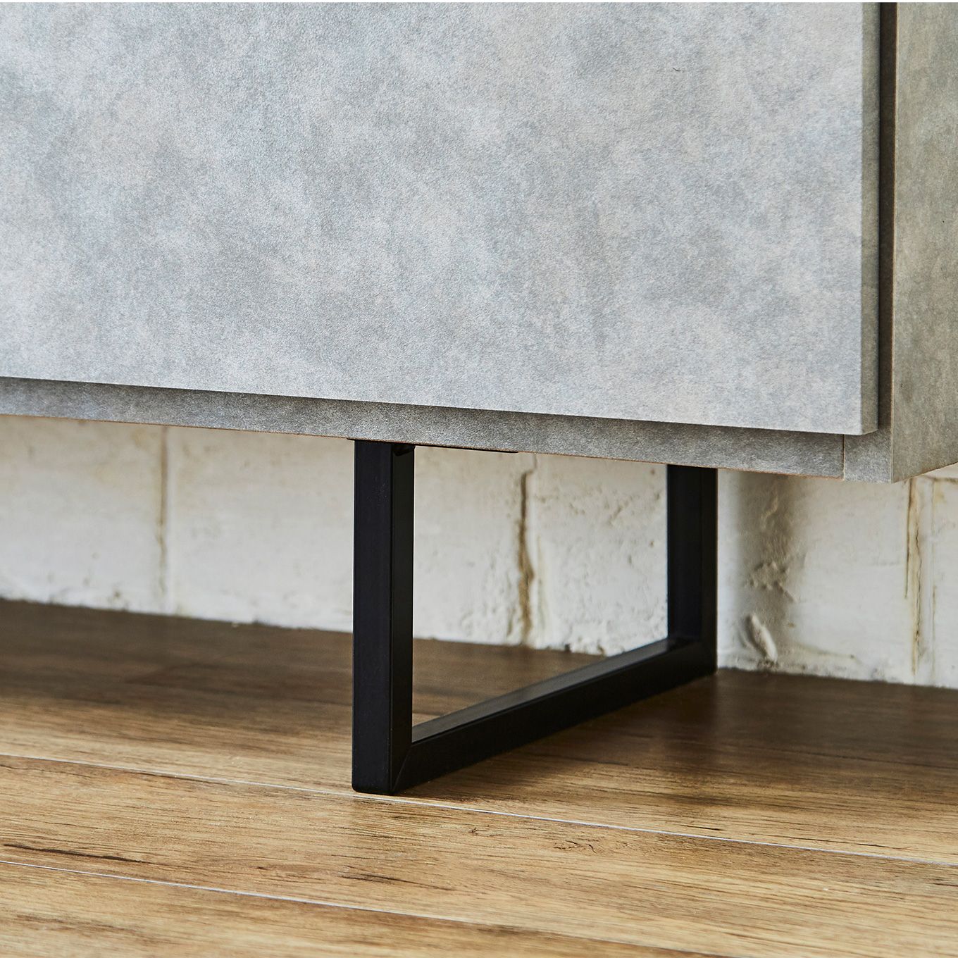 グリーン住宅ポイントセラミック調 テレビボード 幅150(設置・組立て付き)イメージ