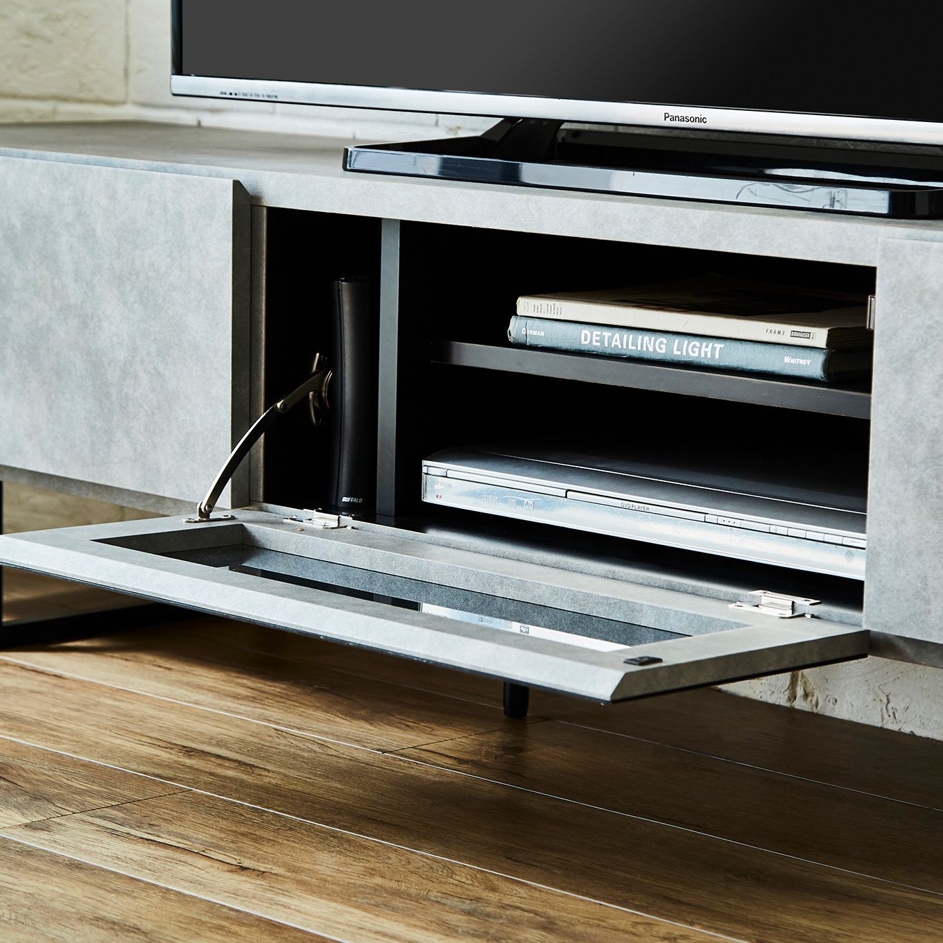 グリーン住宅ポイントセラミック調 テレビボード 幅180(設置・組立て付き)イメージ