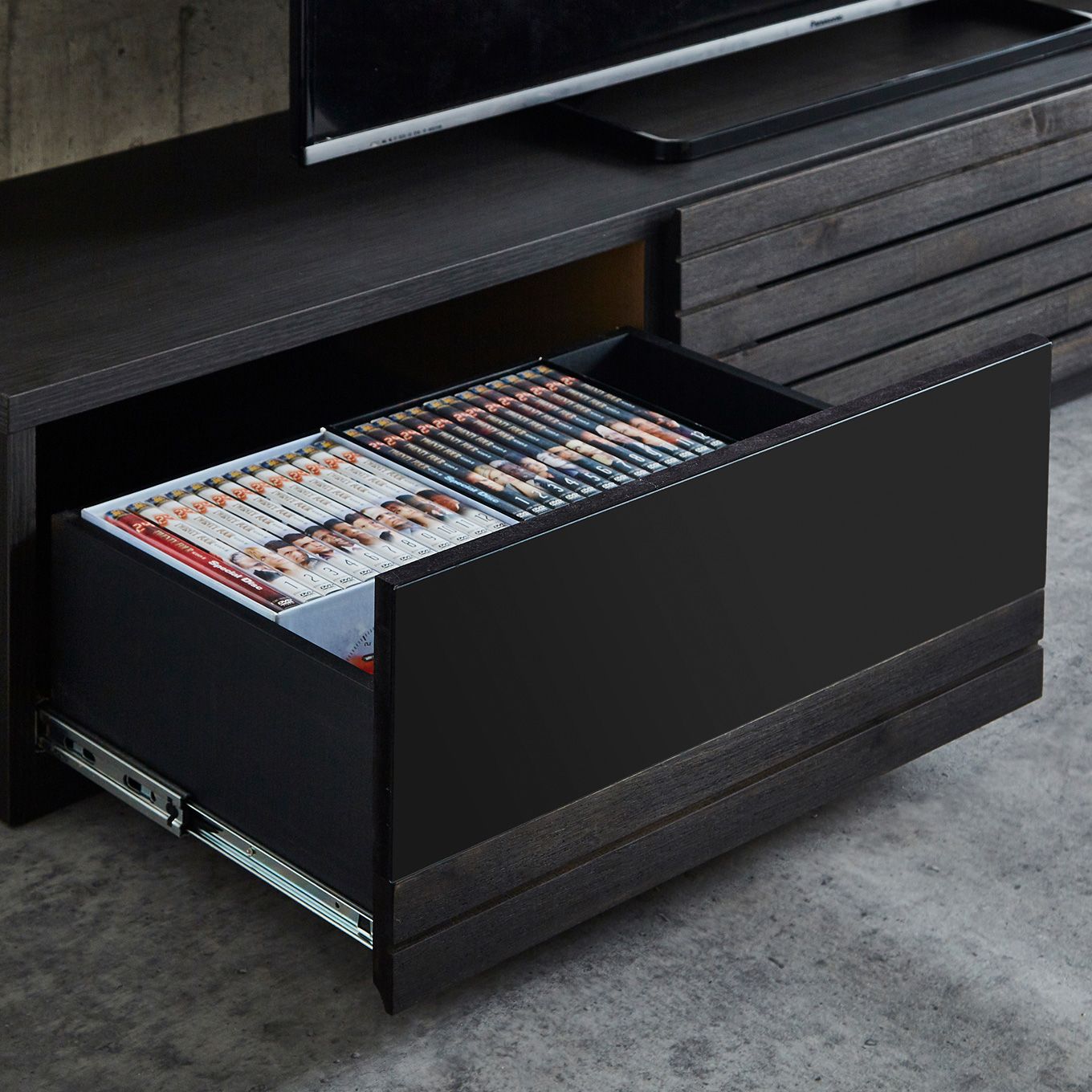 グリーン住宅ポイント和風モダン テレビボード 幅150(設置・組立て付き)イメージ